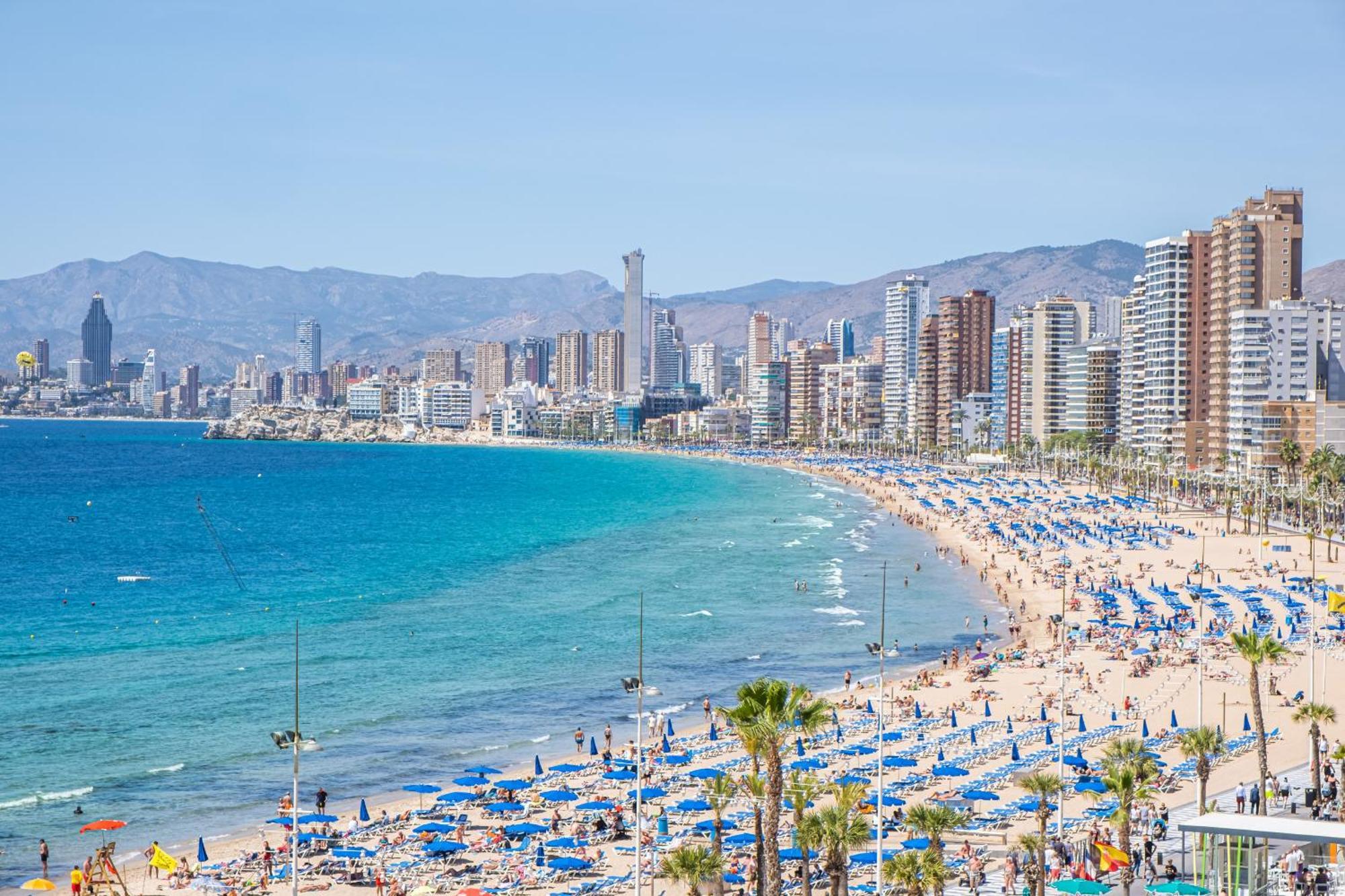 Halcon Deluxe 7-B Apartment Levante Beach بينايدورم المظهر الخارجي الصورة